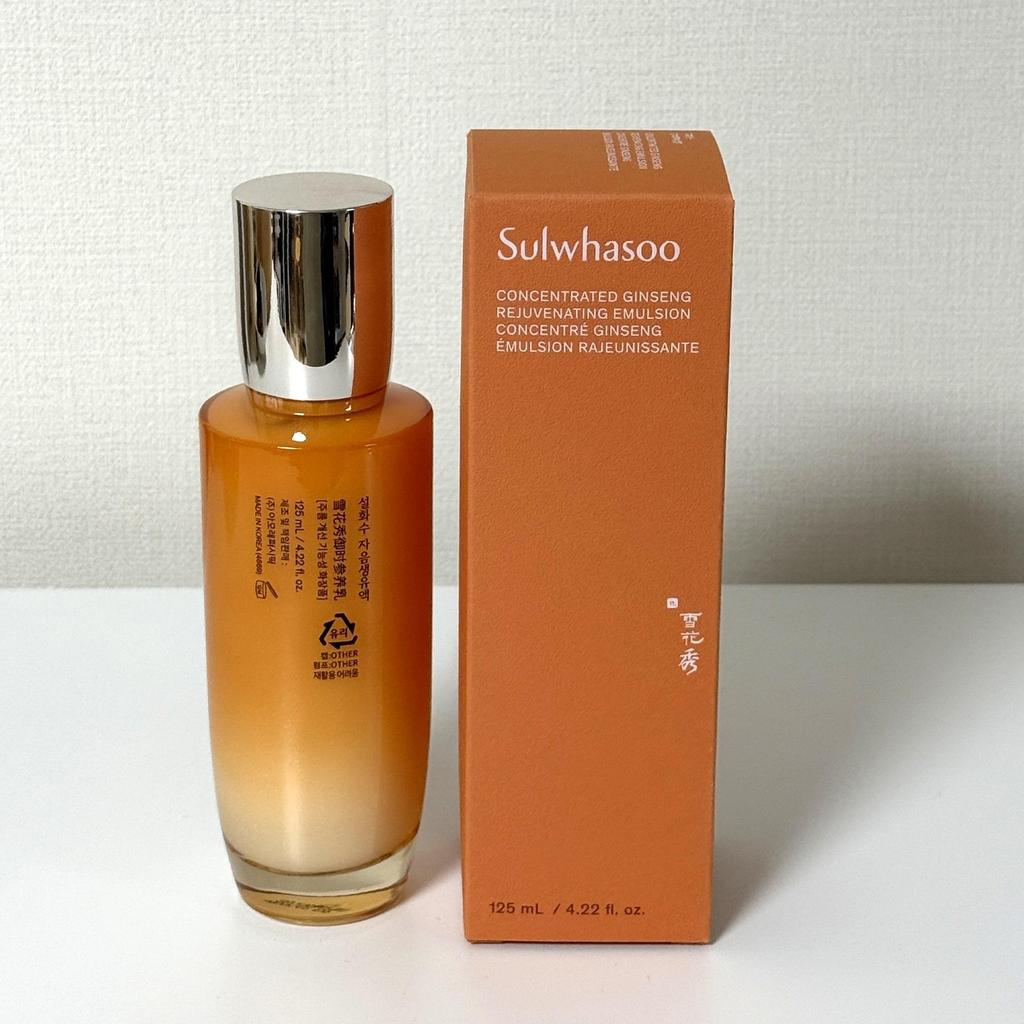 Sulwhasoo Концентрированная обновляющая эмульсия с женьшенем Антивозрастной укрепляющий лосьон 125 мл