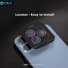 Hoda Сапфировое линзовое стекло совместимое для защиты камеры iPhone 17 pro Mosh 9H супер твердое для защиты камеры iPhone 17 pro max