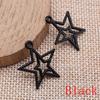 Hollow Pentagram Charms Pendant For Bracelet Necklace Jewelry Making Craft Findings