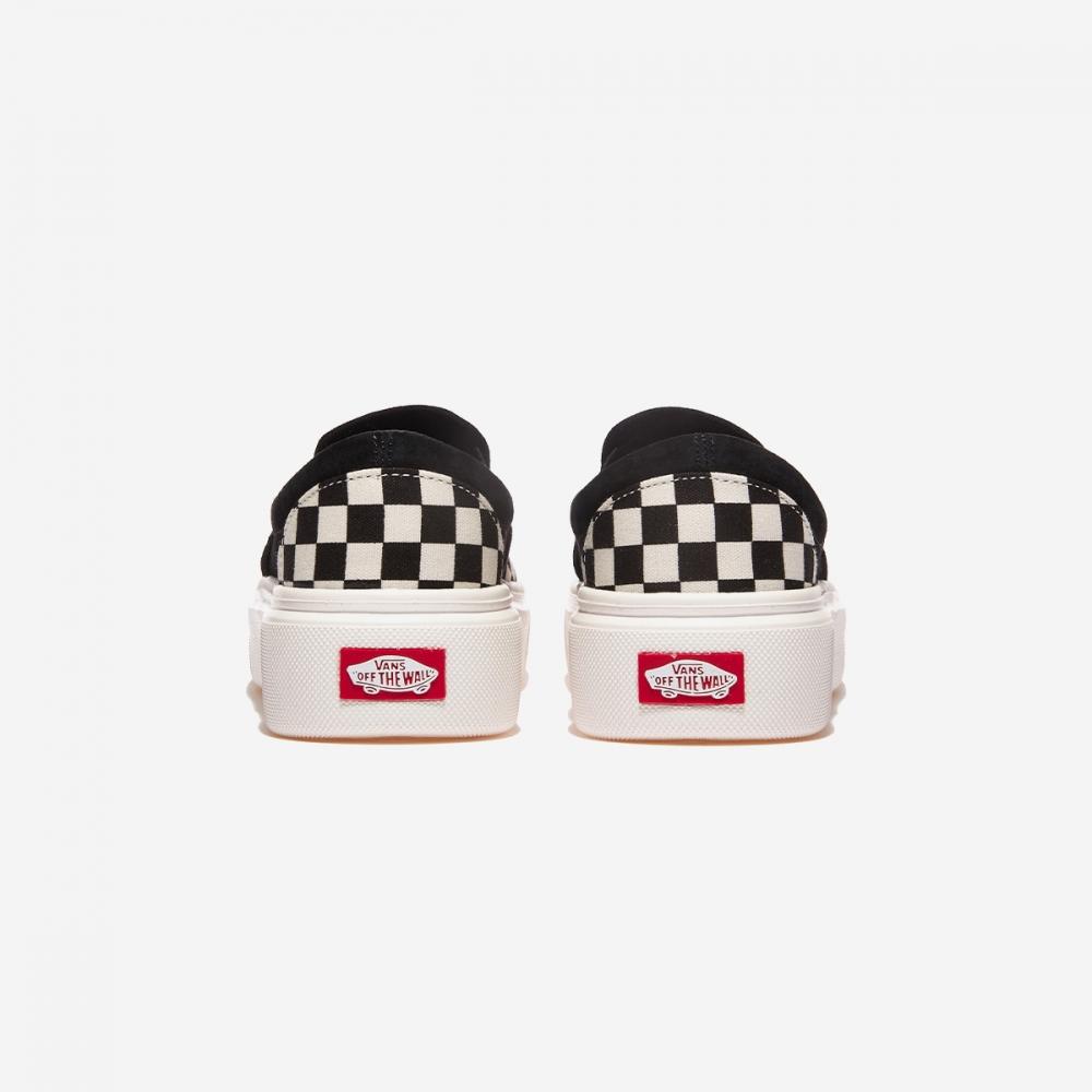 Vans Slip On Hover Black White Check V98 Hover Blk Wht Chk
