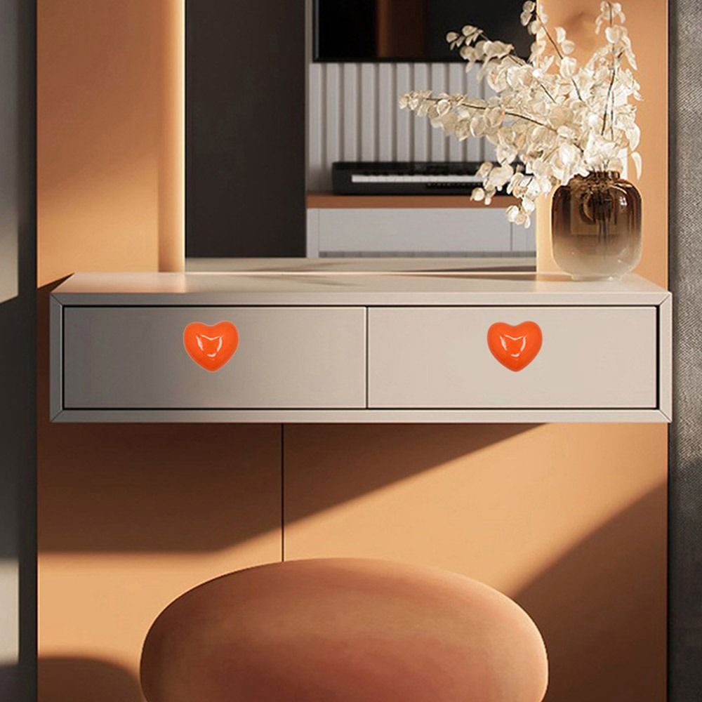 Single Hole Ceramic Cabinet Knob No- punching Drawer Knobs Cartoon Door Pull Handles Kids Using