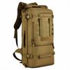 50L Large Easy 5 Durable Tactical Shoulder Travel Brown [PHOENIX IKKI] Capacity, 3-way Specification, Colors, Camouflage, Waterproof,