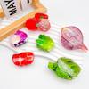 Акриловые заколки-крабы для волос Модные в форме овощей Салат Лук Помидор Кавайные заколки для волос для девочек Подарок на день рождения