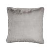 Coussin - Synthétique - Gris - 40 X 40 Cm - Texture Douce - Design Contemporain