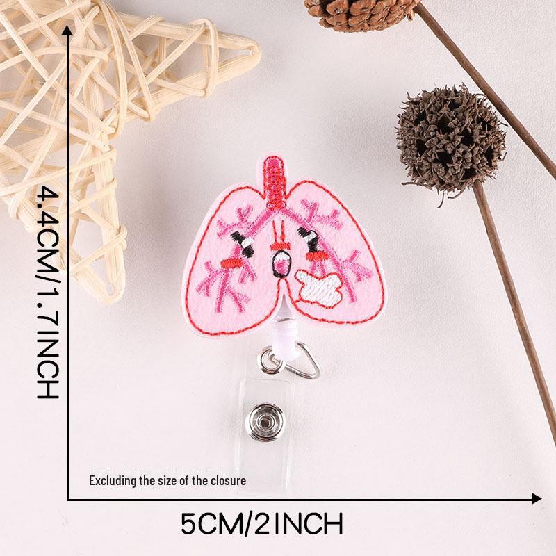 Вышитый бейдж и нашивка на одежду - легко вытягиваемая пряжка для врачей и медсестер