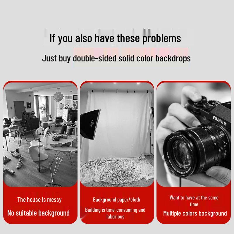 Однотонный фон для фотосъемки - Пленочный ПВХ для косметики, натюрморта, тортов и пищевой фотосъемки