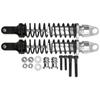 2Pcs 188mm RC Aluminium Shock Absorber Damper for HSP 94050 1 5 RC Gasoline OffRoad Cars(Silver )