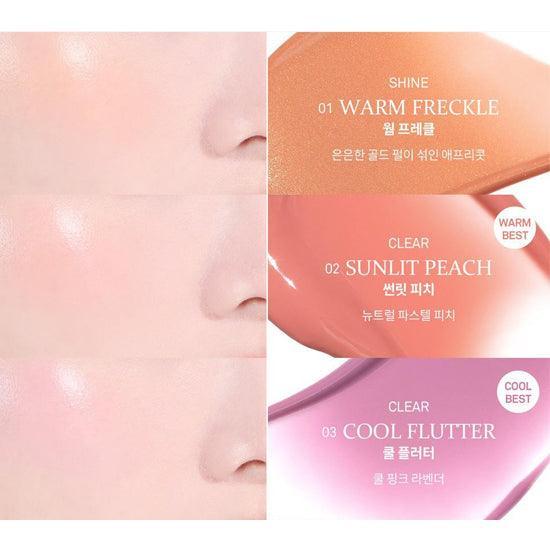 HINCE Влажная жидкая щека (5 цветов) 6ml