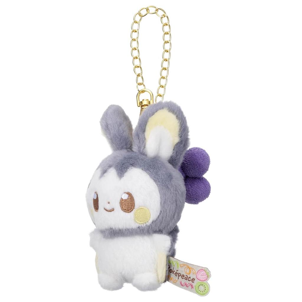 Takara Tomy Arts Плюшевая игрушка-брелок PokePiece Эмолга, высота около 13 см (ТАКАРАТОМИ ИСКУССТВА) (Цветная версия) Игрушка,