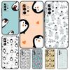 Милый Кавайный Чехол-Пингвин Для Samsung Galaxy A34 A24 A54 A14 A52 A42 A32 A22 A12 A51 A71 A53 A33 A23 A13