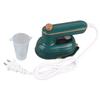 Green Handheld Garment Steam Iron Wet Dry Dual Use Small Electric Clothing Steam Ironing Machine