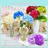 Multi Colored Simulated Hydrangeamacrophylla Artificial Bouquet For Home Decor And Wedding Venue Setup