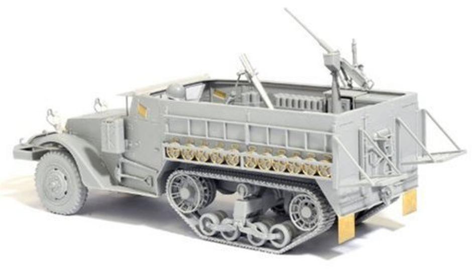 Пластиковая модель миномета Dragon M21 1/35 самоходная