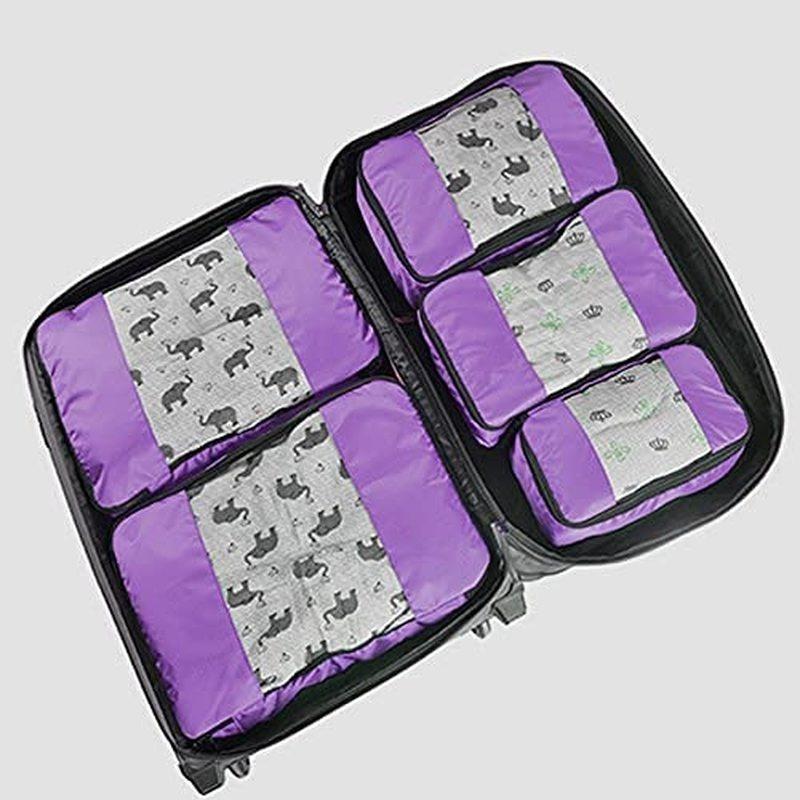 5-sets of Household Storage Bag for Home and Travel Clothing Storage Lockers Packaging and Portable Storage Rack Clothes Holding