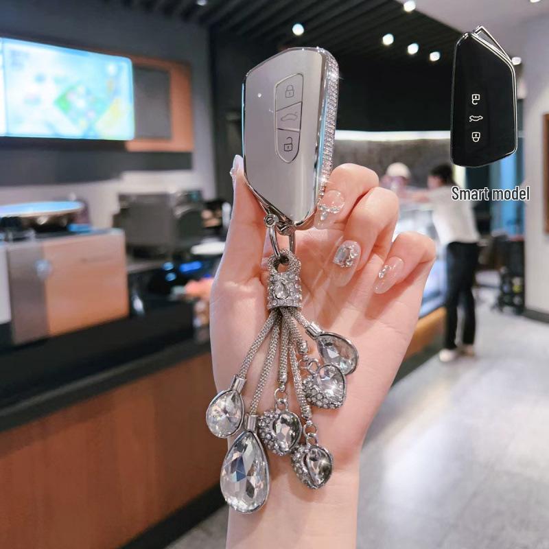 Чехол для ключей Volkswagen ID.3/ID.4/ID.6/ID.7 CROZZ, защитная пряжка для женщин