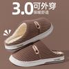 Shoes Home Warm Fleece Home Slippers 2025 Cotton Shoes Non-slip Thick-soled Plush Winter Cotton Mop