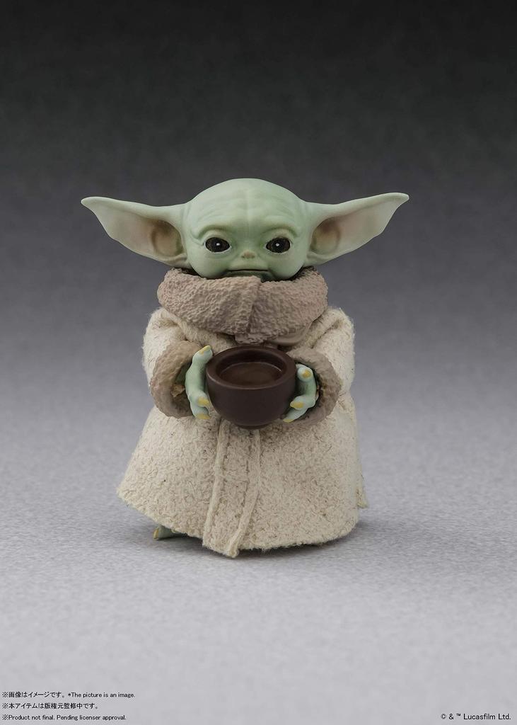TAMASHII NATIONS Star Wars The Child The 35mm Painted Movable Figure S.H.Figuarts (STAR WARS Mandalorian) Approx. ABS&PVC&Cloth