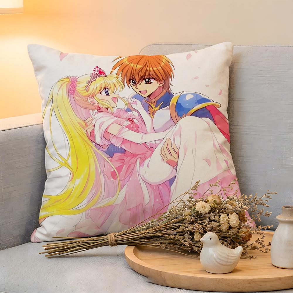 Cushion Cover Linen SkinFriendly Soft Decorative Case For Sofa Home Decor Mermaid Melody Pichi Pichi Pitch Pillow cover