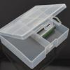 Battery Storage Holder Plastic Transparent Container For Maximum 24 X Aa Aaa Batteries Organizer Box Case