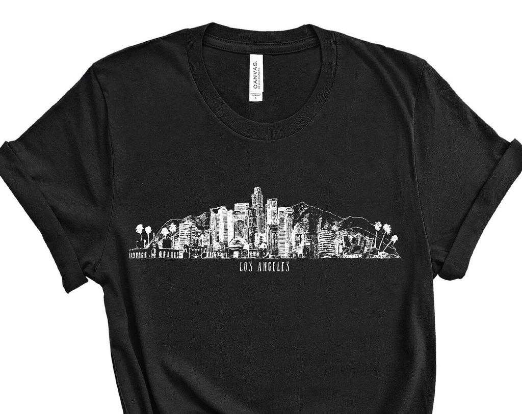 Los Angeles T Shirt, LA shirt, Los Angeles Shirt, Skyline, Vintage California, Tumblr Shirt, California Shirt, CALI, Graphic Tees, UNISEX