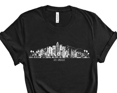 Los Angeles T Shirt, LA Shirt, Los Angeles Shirt, Skyline, Vintage California, Tumblr Shirt, California Shirt, CALI, Graphic Tees, UNISEX