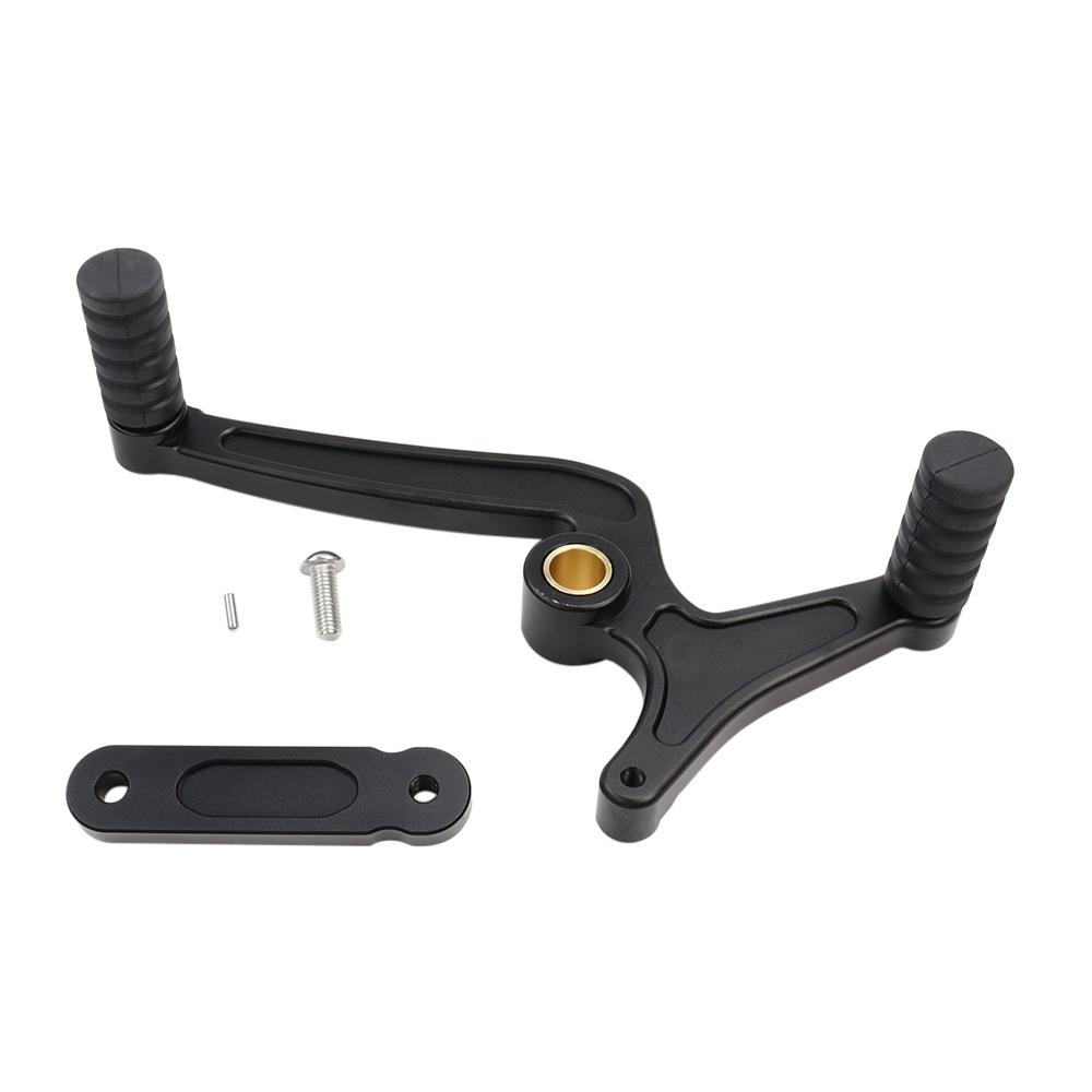 Motorcycle Foot Heel/Toe Gear Shift Lever Shifter Peg Mount Kit - Black Fit For Indian Scout Sixty Bobber Twenty Rogue 2015-2024