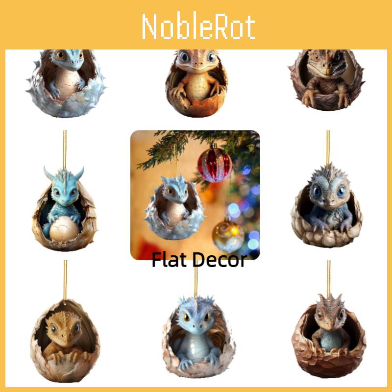 New Christmas Dragon Egg Car Ornament Cartoon Style Acrylic/glass Material Interior Decoration