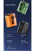Kapusi2026 Portable Outdoor Waist Fan with USB Charging & Long Battery Life