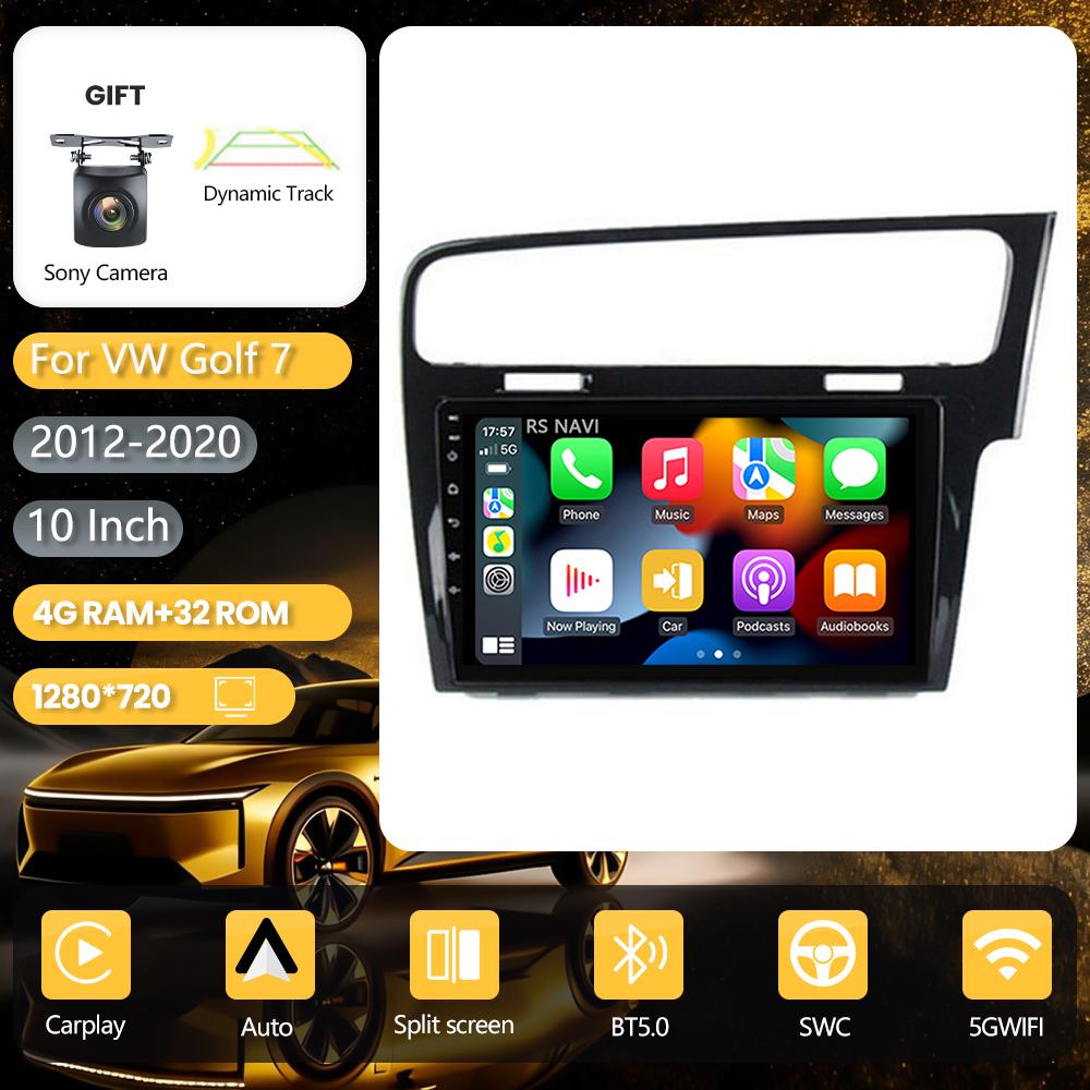 Автомагнитола Android 16 для Volkswagen VW Golf 7 MK7 GTI 2012-2021 правый руль RHD Carplay Android Auto Стерео Plug and Play