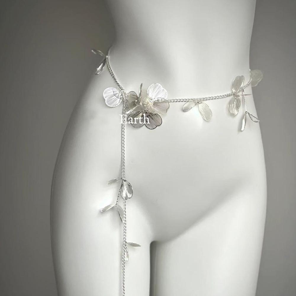 Elegant Pearl Waist Chains Versatile Hip Chain Fashion Body Jewelry Women