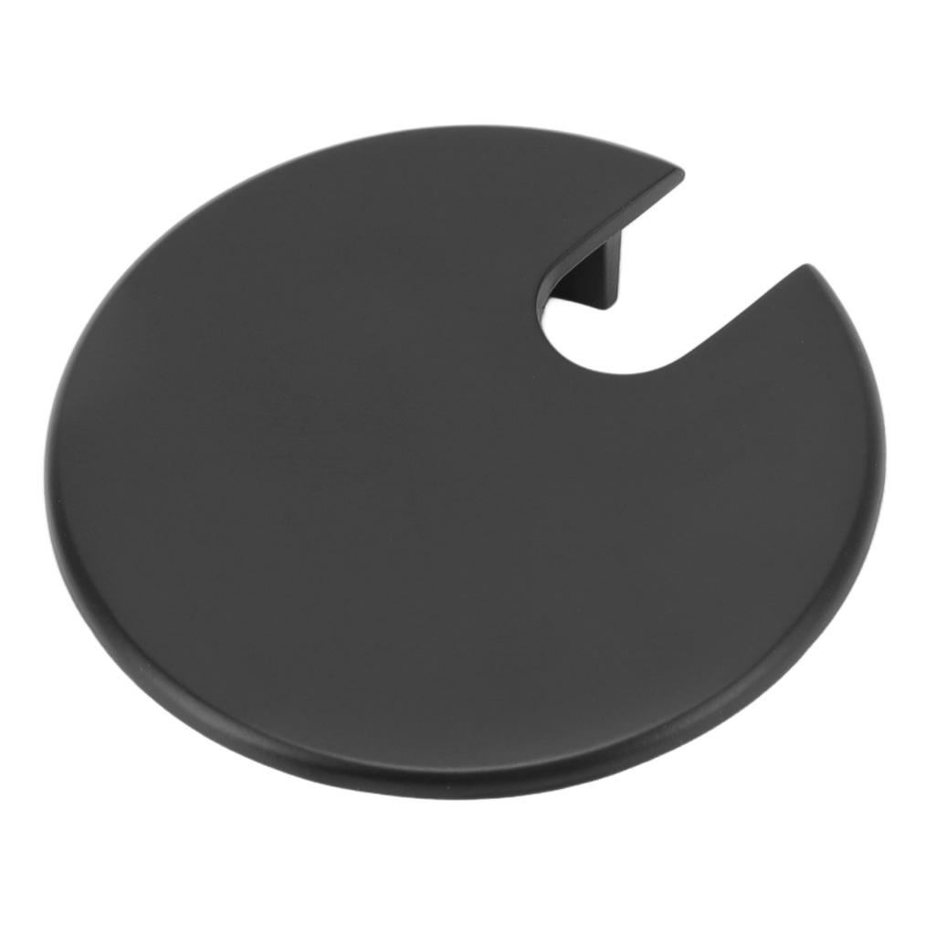 Накладка на отверстие для кабеля на столешнице, цинковый сплав, настольный кабельный ввод, крышка порта для вывода кабеля, отверстие 60 мм