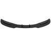 3 Sections Front Bumper Lip Spoiler Sturdy Stylish Front Bumper Lip Splitter For 3 Series E92 E93 Standard Glossy Black