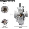 NIBBI Carburetor For 50cc To 350cc 2T 4T Engine PE Flange Motorcycle Carburetors For GY6 YAMAHA JOG SUZUKI HONDA Atv Pitbike