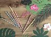 Tropical Leaves Aloha Hawaii Table Decoration