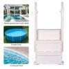 Reinforced Pool Ladder Detachable Plastic Pool Escalator Rust Proof Above Ground Pool Step for Various Sizes Swimming Pools