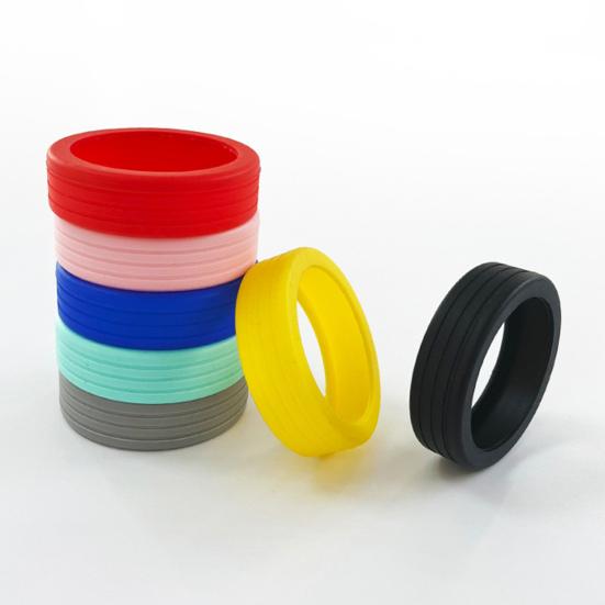 Силиконовые чехлы на колеса для чемоданов-спиннеров - Шумостойкие и износостойкие протекторы для роликов разных цветов