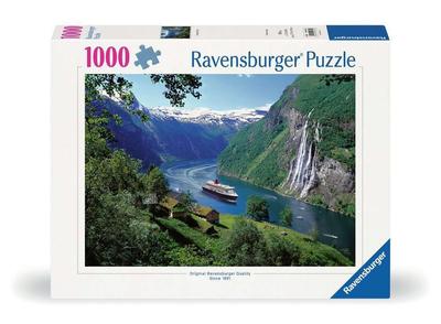 Пазл Ravensburger, Пейзаж, Фьорд Норвегии, 1000 деталей, 12000475