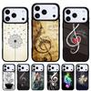Музыкальные ноты Классическая музыка Искусство Чехол для телефона для iPhone 17 Air 16e 15 14 13 Pro Max Задняя крышка для 12 11 Pro Coque