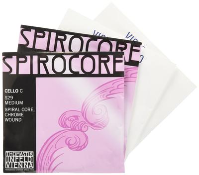 Комплект струн для виолончели JARGAR SPIROCORE хромированная обмотка