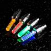 2Pcs LED Neon Wheel Lights Waterproof Tire Valve Caps Flash Lamp for Car Motorcycle Bicycle Universal Wheel Accessories