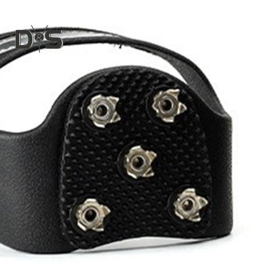 Кошки для льда и снега, шипы для сцепления, противоскользящие, 5-точечные, для ходьбы, бега, походов, зимних видов спорта на открытом воздухе