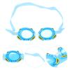 Children's Swim Goggles Cartoon Design Silicone Anti Vision Waterproof Kids Swimming Glasses Navy Vibrant Color
