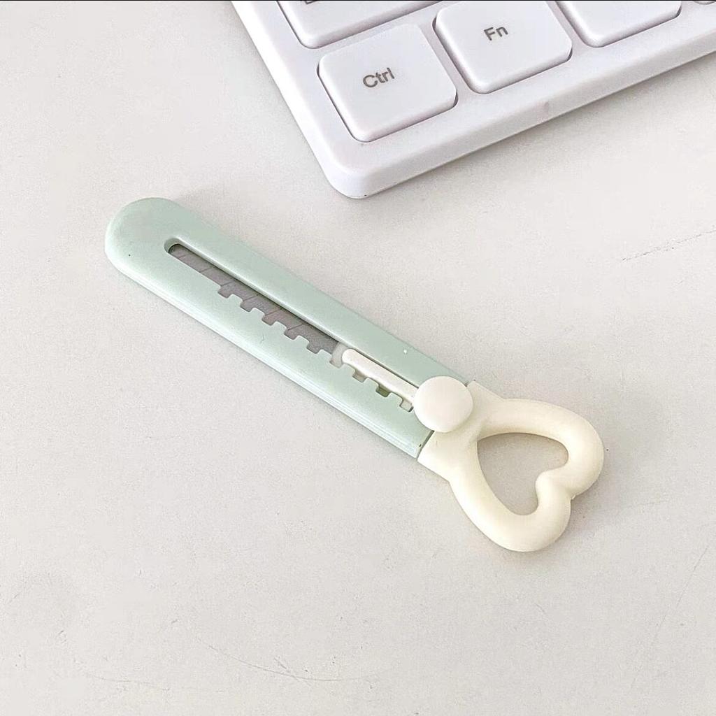 Мини Нож для Искусства Love Удобный Нож для Распаковки Артефакт для Экспресс-доставки Студенческий Офисный Аккаунт Креативный Инструмент для Резки Бумаги Нож