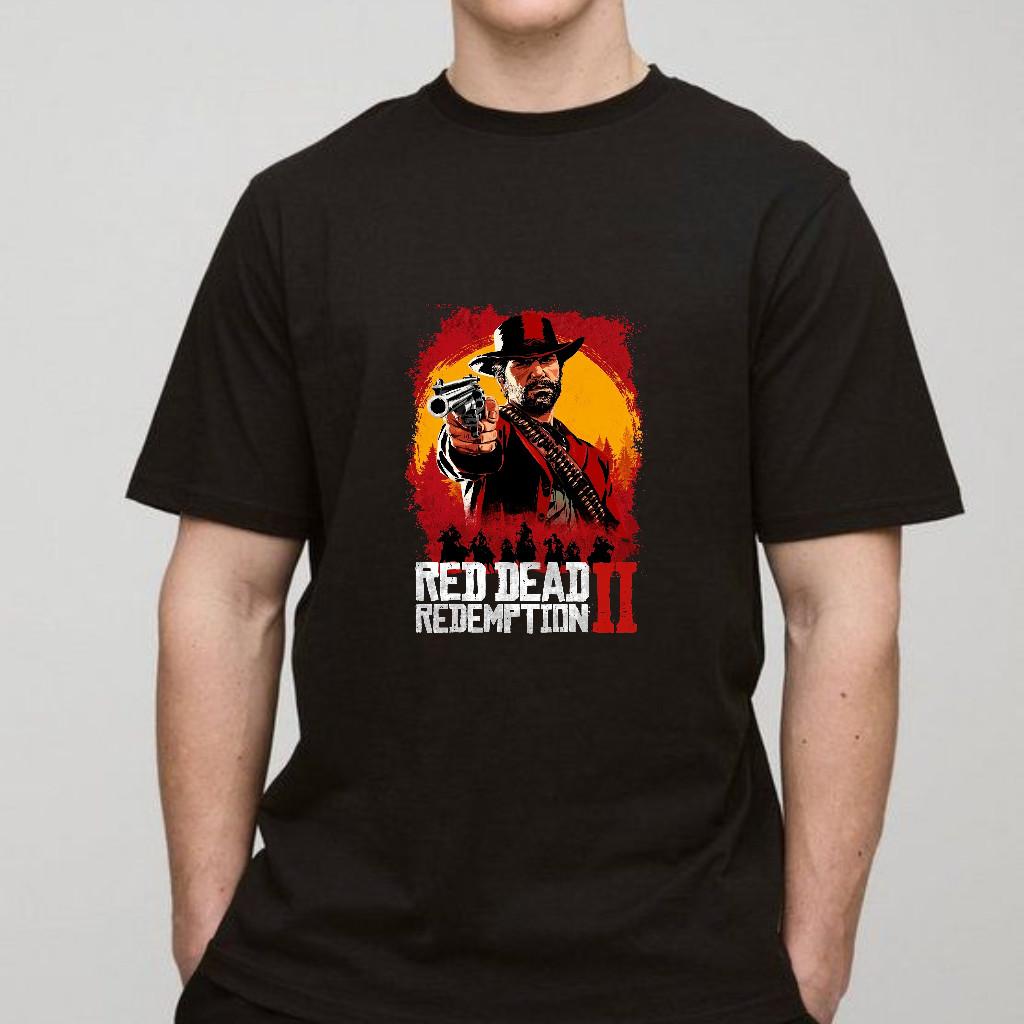 WesternThemed Red Dead Redemption Graphic TShirt Country Style Tee