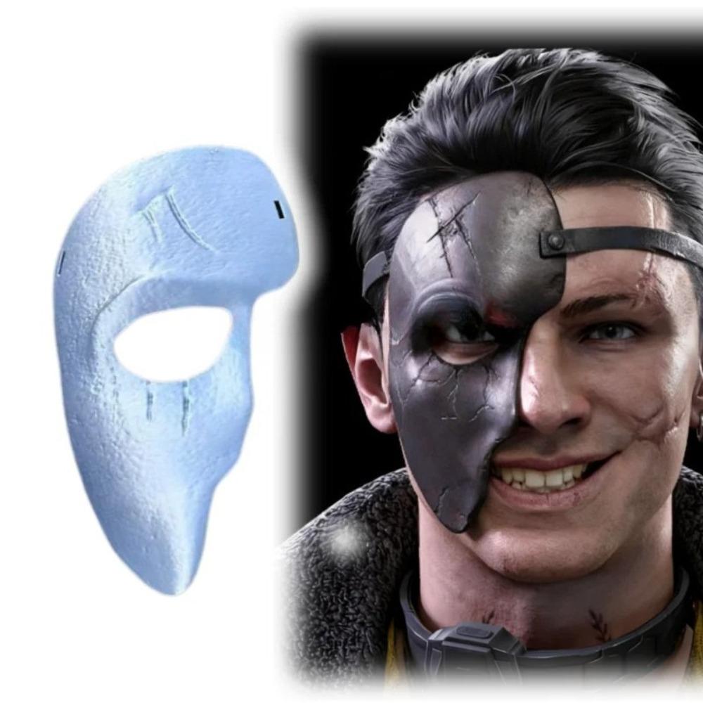 Delta Force Raven Fallen Prince Cosplay Mask Wearable Half Face Mask Cosplay 3D Printed High Precision Model Halloween