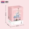 Balody Blocks Beautiful Prince Pink Castle Building Bricks Fairy Tale Brinquedos Kids Toy New Year Girl Girlfriend Present 21221