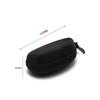 Portable Zippered Eyeglass Case Carabiner Clip Holder,Durable Hard Shell Protective Pouch,Men Women Outdoor Flashlight Storage