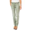 Women's 70DBF0196 Straight-Cut Long Trousers