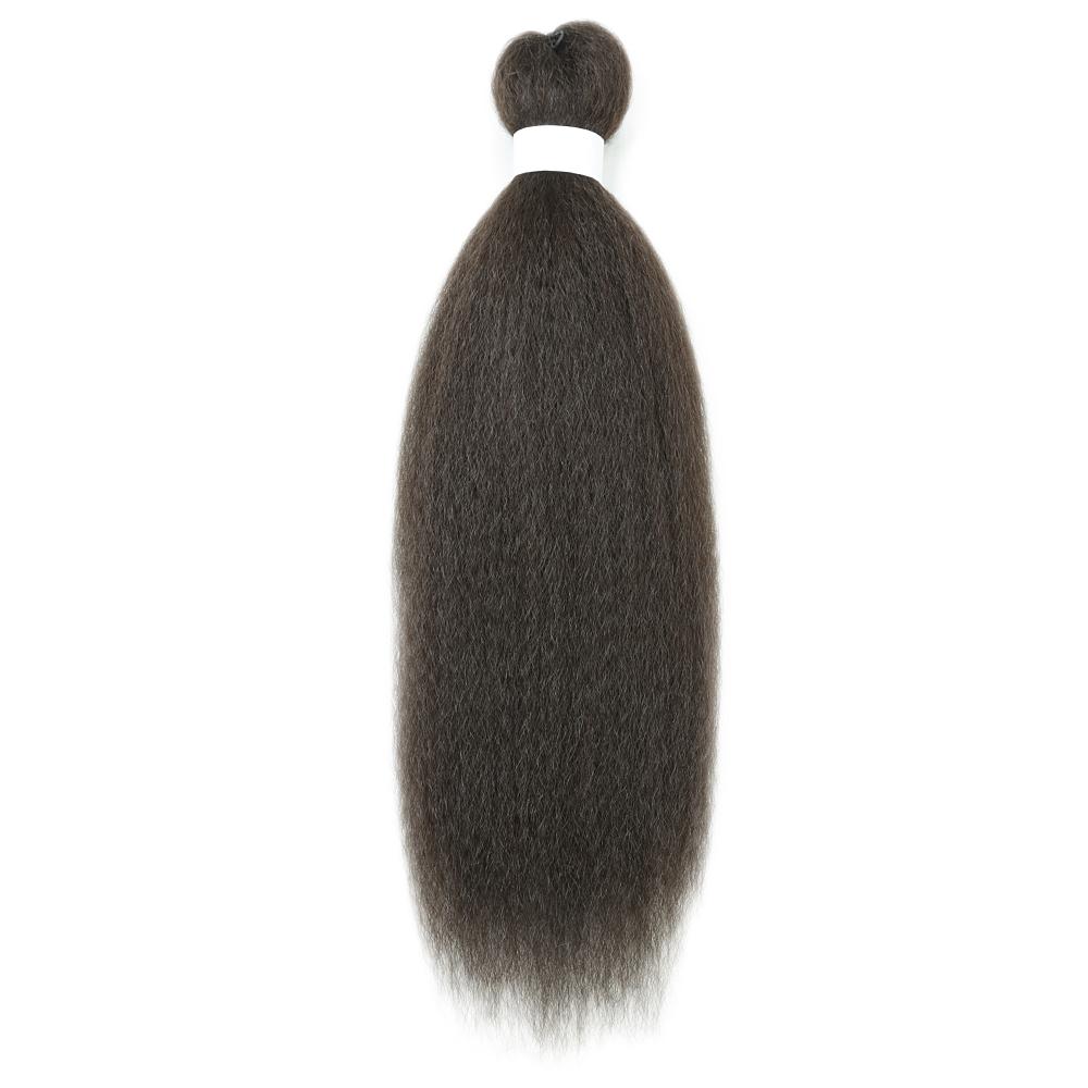 Синтетические Вязаные Пучки Vixen 26 дюймов Kinky Straight Crochet Hair для Черных Женщин Премиальные Синтетические Волокна Crochet Braids