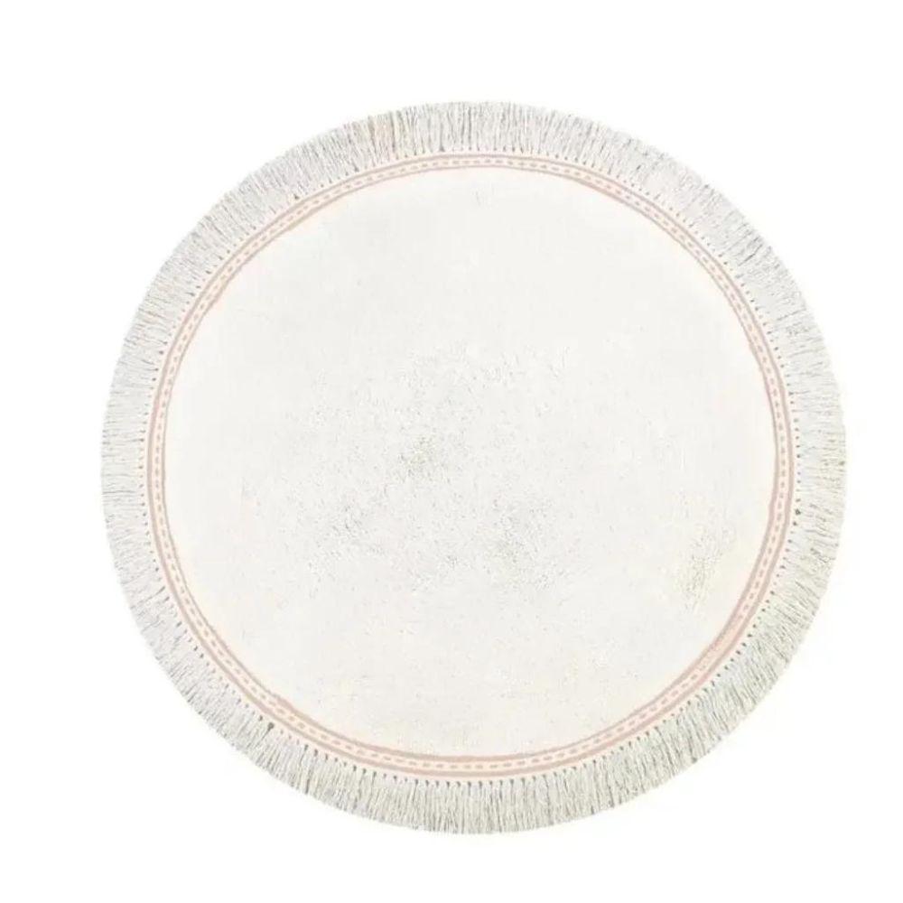 Круглый Пушистый Ковер Для Гостиной С Кисточками, Белый Ворсистый Коврик Для Игр в Детскую Комнату Для Детей, Мягкие Плюшевые Ковры Для Спальни Для Детей